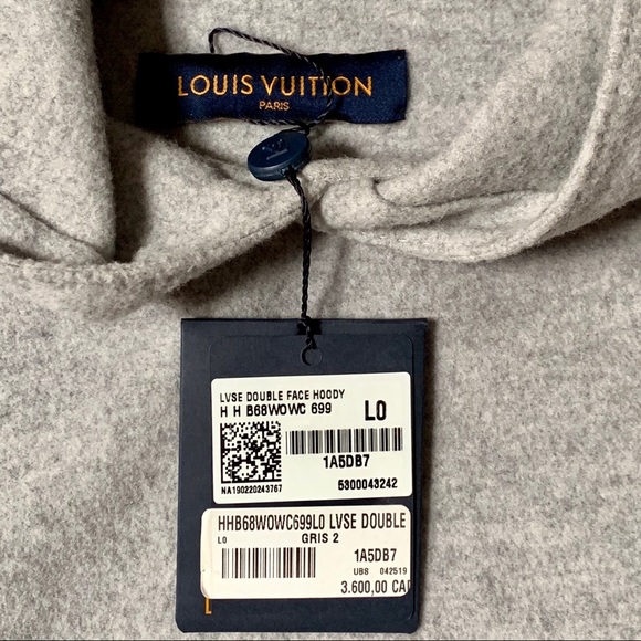 Louis Vuitton Double Face Wool Blend Hoody - Picture 4 of 6